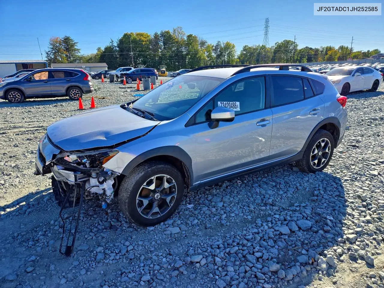 SUBARU XV 2018, VIN JF2GTADC1JH252585