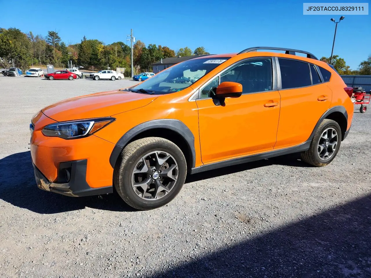 SUBARU XV 2018, VIN JF2GTACC0J8329111
