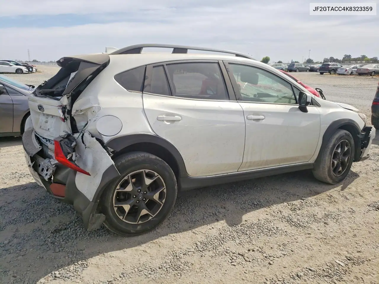 2019 SUBARU XV VIN JF2GTACC4K8323359 — фото 3