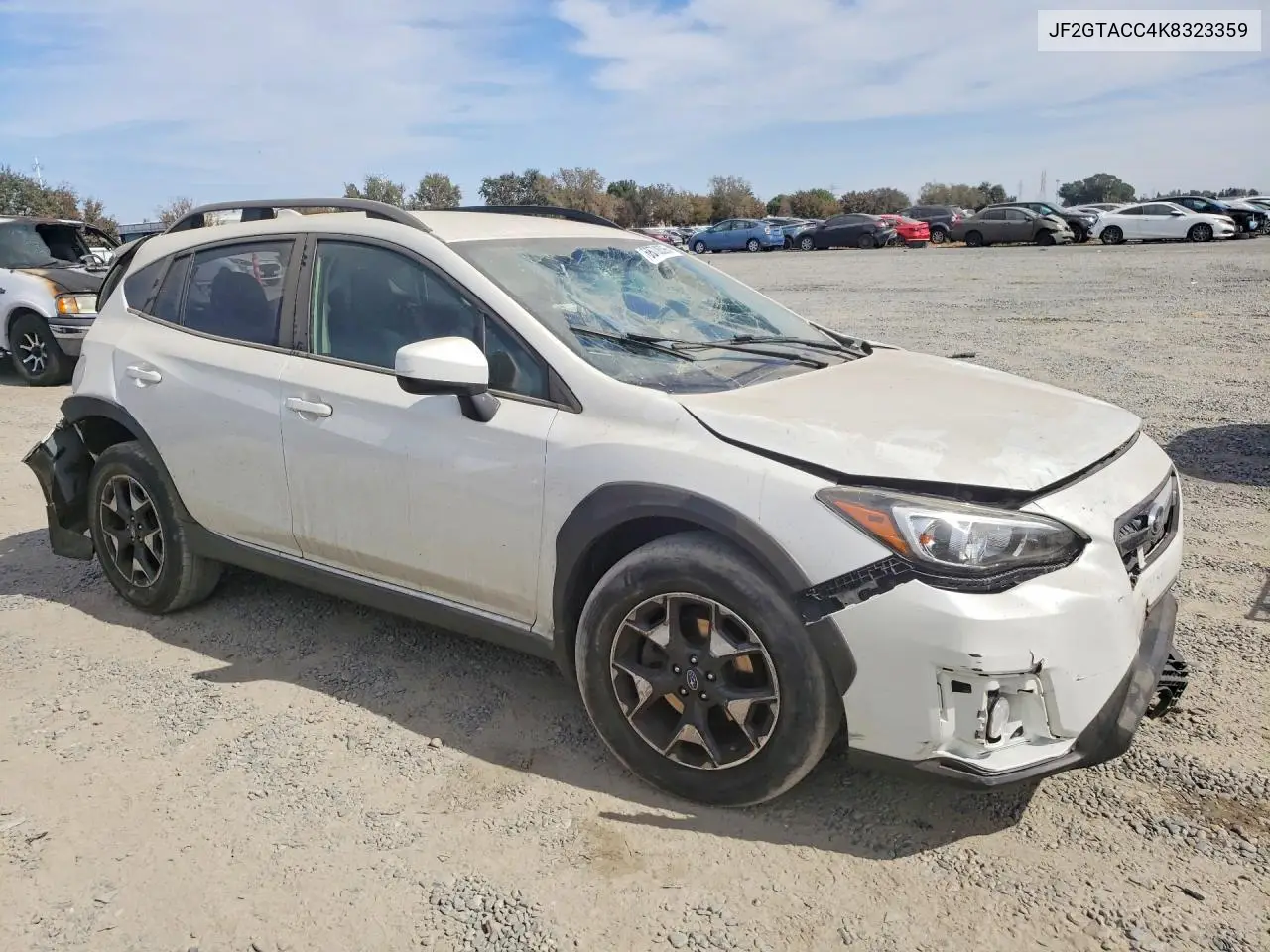 2019 SUBARU XV VIN JF2GTACC4K8323359 — фото 4