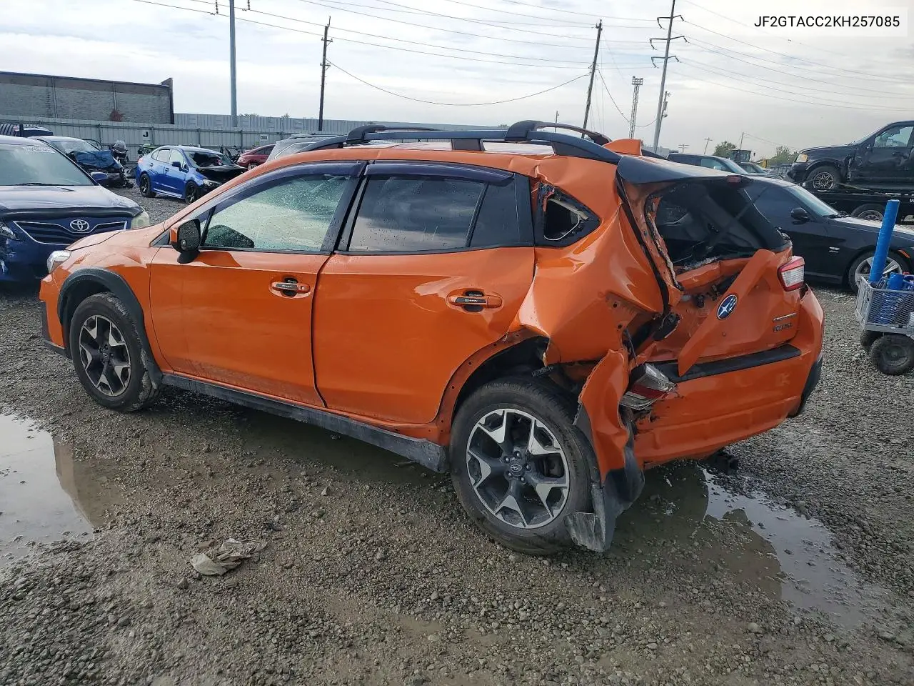 2019 SUBARU XV VIN JF2GTACC2KH257085 — фото 2