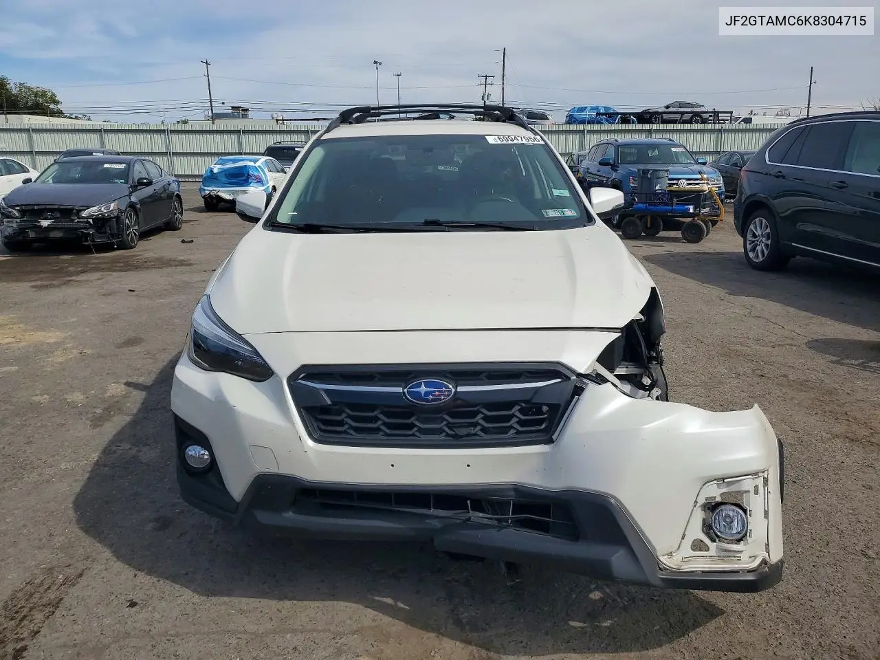 2019 SUBARU XV VIN JF2GTAMC6K8304715 — фото 5