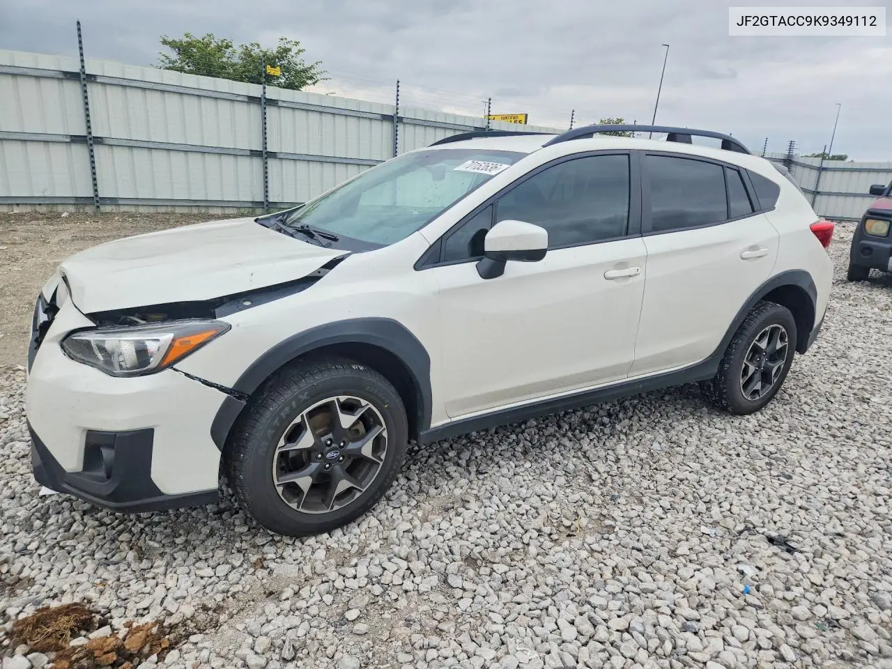 SUBARU XV 2019, VIN JF2GTACC9K9349112