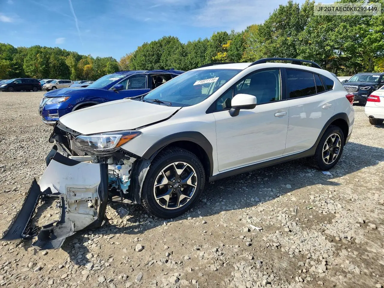 SUBARU XV 2019, VIN JF2GTAEC0K8293449