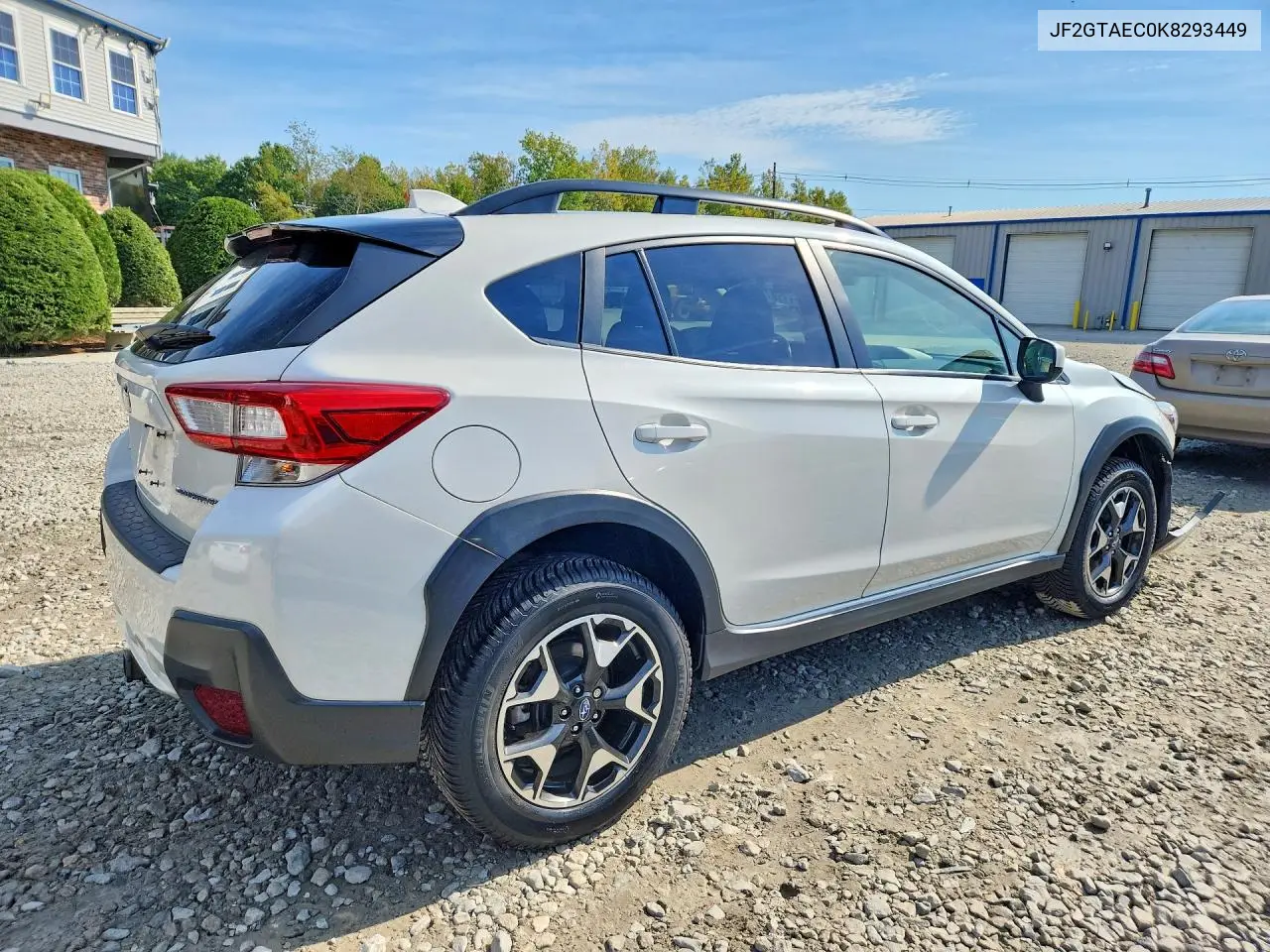 2019 SUBARU XV VIN JF2GTAEC0K8293449 — фото 3