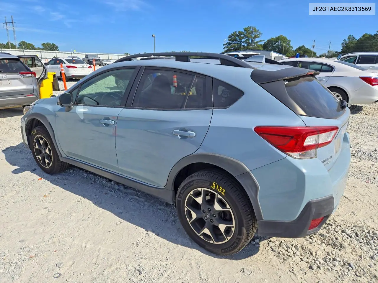 2019 SUBARU XV VIN JF2GTAEC2K8313569 — фото 2