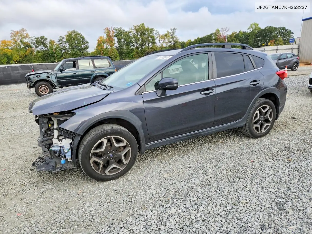 SUBARU XV 2019, VIN JF2GTANC7KH363237