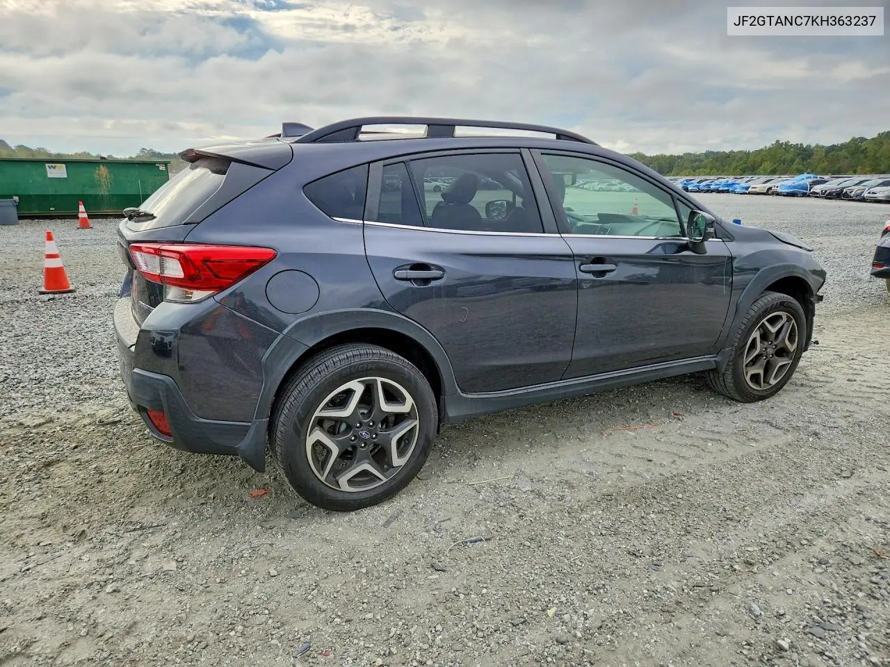 2019 SUBARU XV VIN JF2GTANC7KH363237 — фото 3