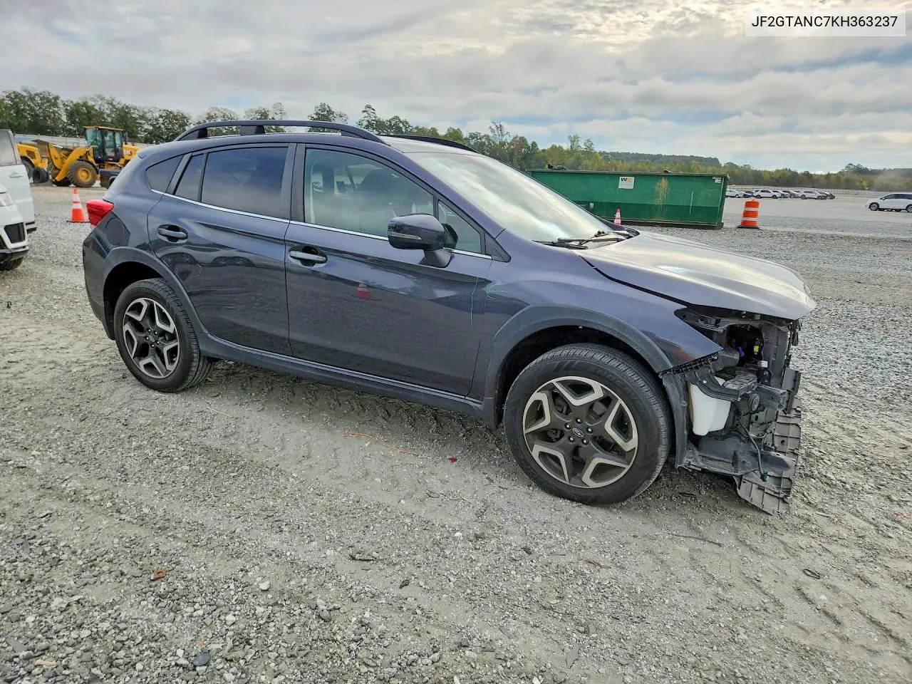 2019 SUBARU XV VIN JF2GTANC7KH363237 — фото 4