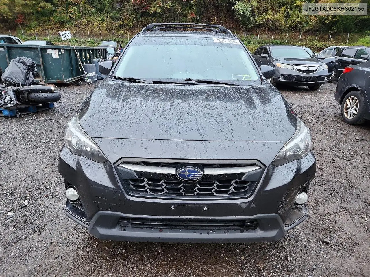 2019 SUBARU XV VIN JF2GTADC8KH302156 — фото 5
