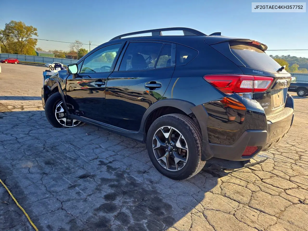 2019 SUBARU XV VIN JF2GTAEC4KH357752 — фото 2