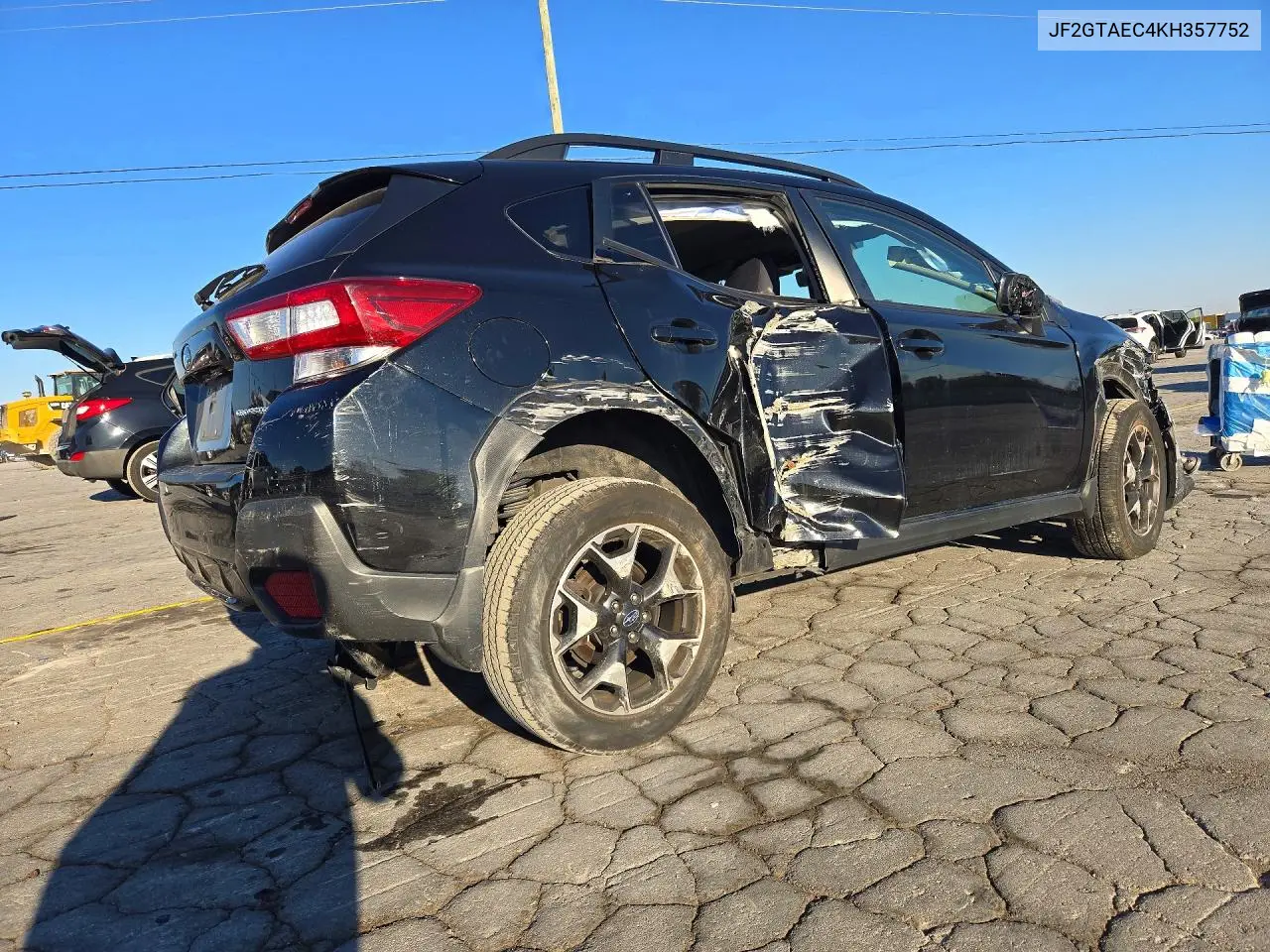 2019 SUBARU XV VIN JF2GTAEC4KH357752 — фото 3