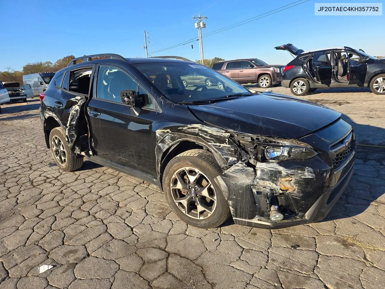 2019 SUBARU XV VIN JF2GTAEC4KH357752 — фото 4