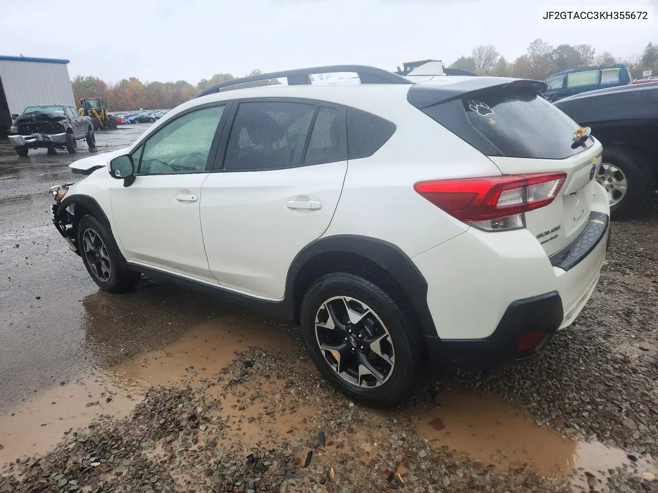 2019 SUBARU XV VIN JF2GTACC3KH355672 — фото 2