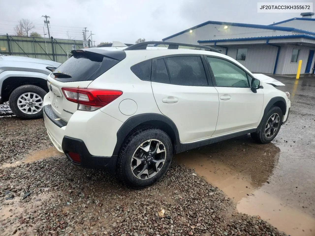 2019 SUBARU XV VIN JF2GTACC3KH355672 — фото 3