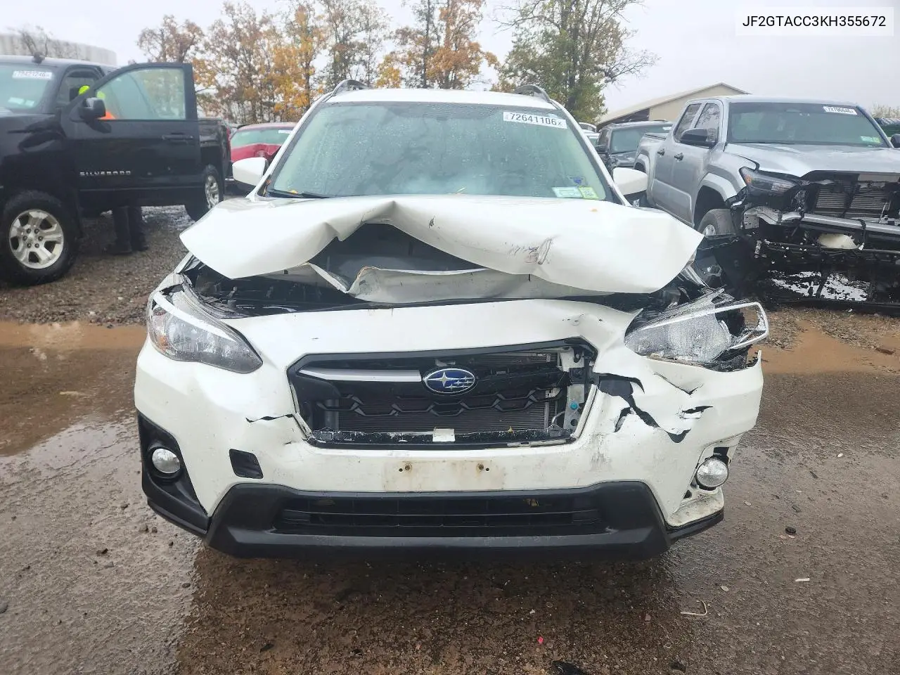 2019 SUBARU XV VIN JF2GTACC3KH355672 — фото 5