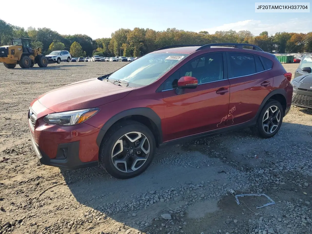 SUBARU XV 2019, VIN JF2GTAMC1KH337704