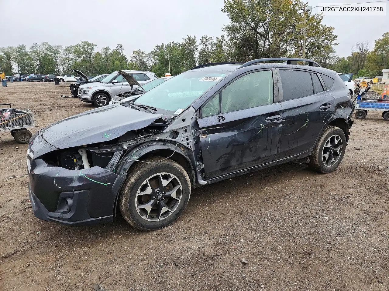 SUBARU XV 2019, VIN JF2GTACC2KH241758