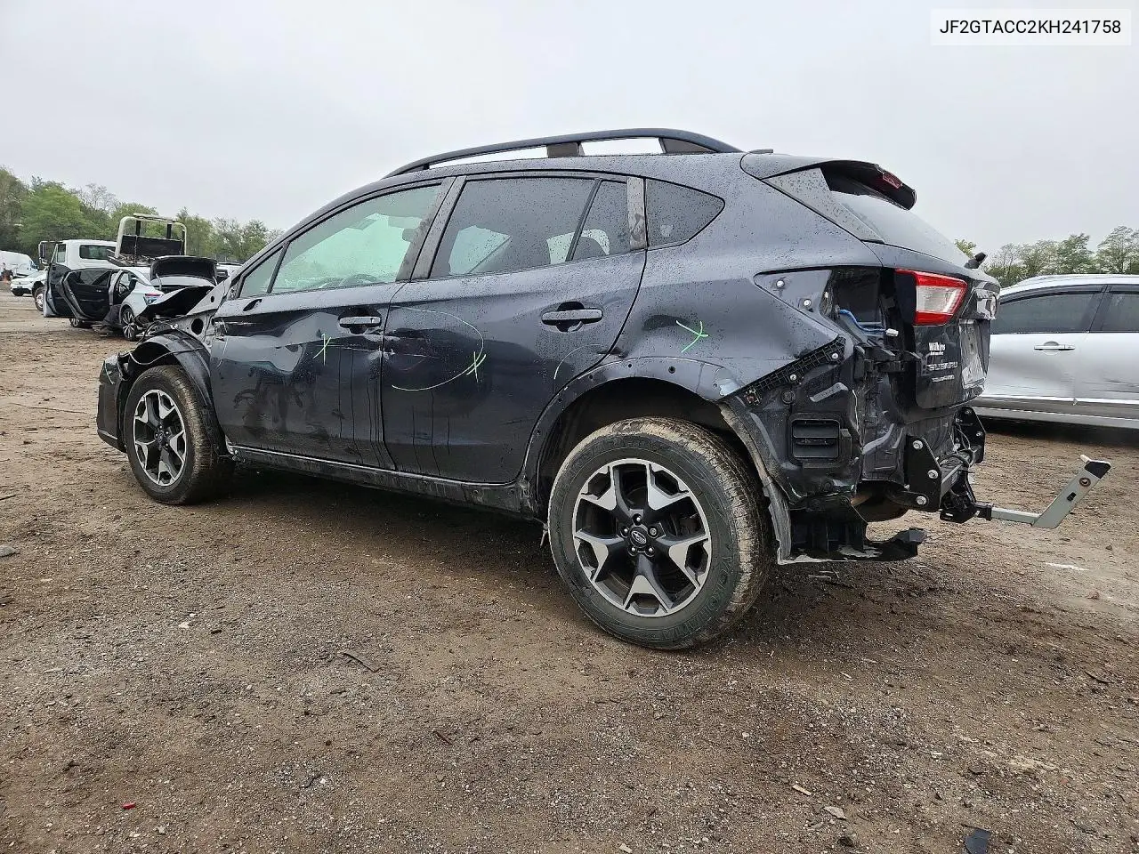 2019 SUBARU XV VIN JF2GTACC2KH241758 — фото 2