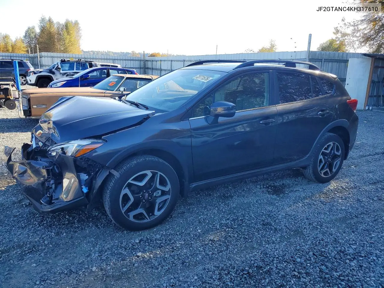 SUBARU XV 2019, VIN JF2GTANC4KH317610