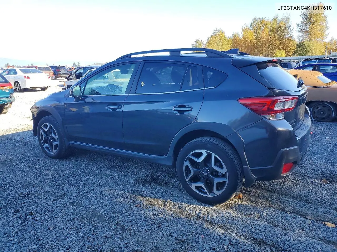 2019 SUBARU XV VIN JF2GTANC4KH317610 — фото 2