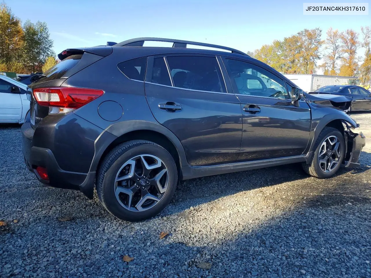 2019 SUBARU XV VIN JF2GTANC4KH317610 — фото 3