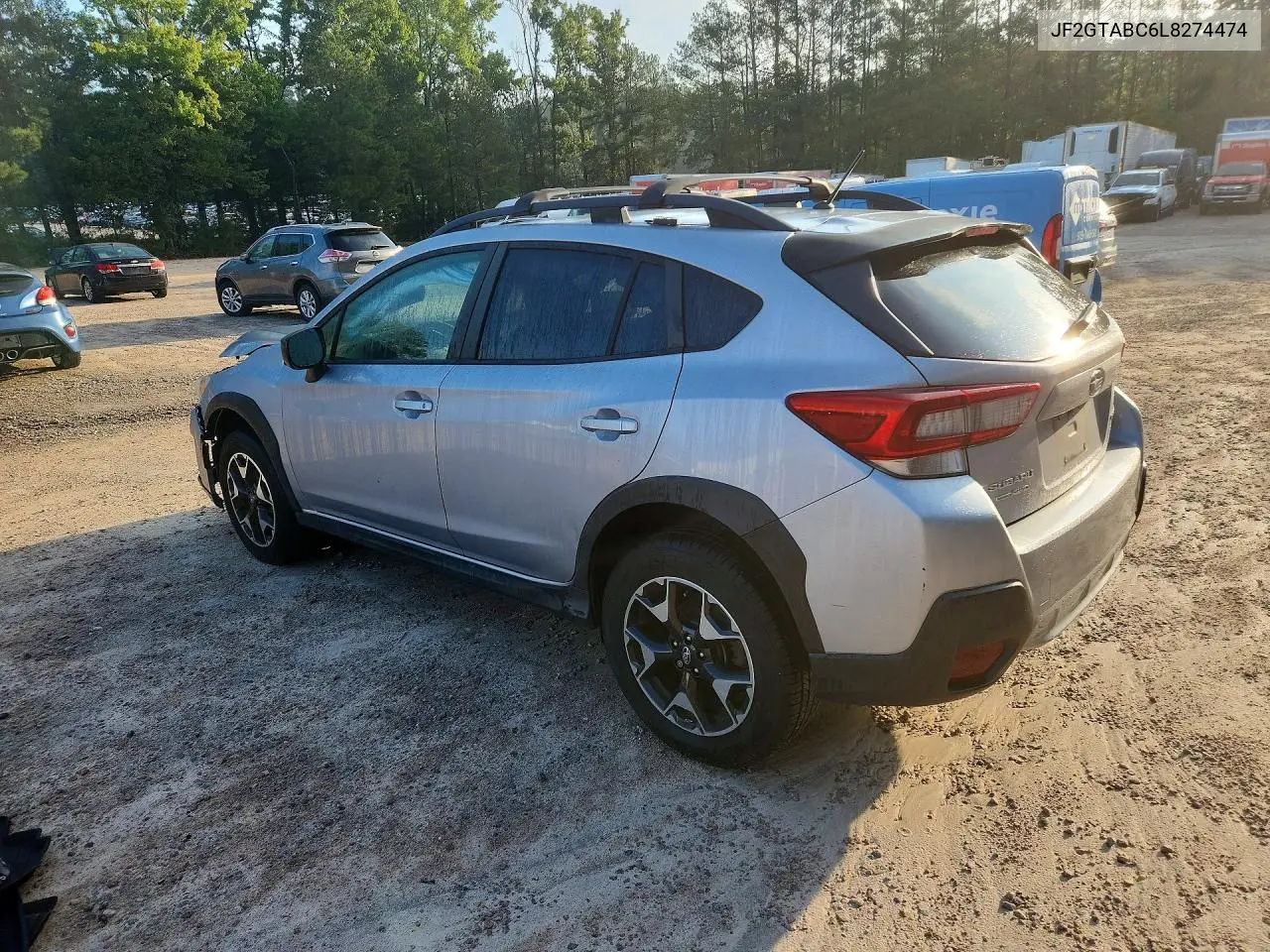 2020 SUBARU XV VIN JF2GTABC6L8274474 — фото 2