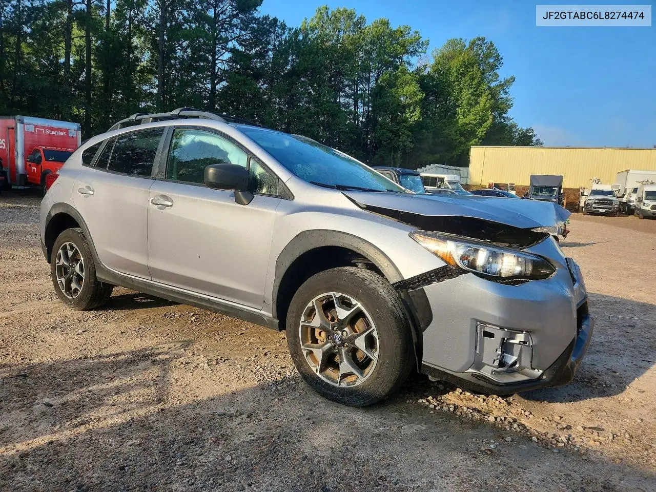 2020 SUBARU XV VIN JF2GTABC6L8274474 — фото 4