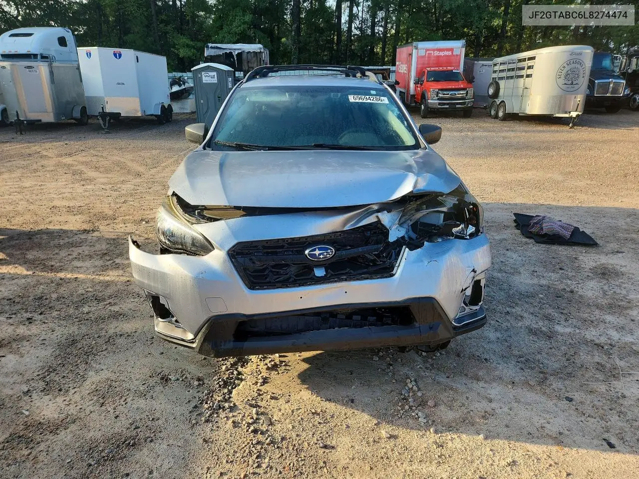 2020 SUBARU XV VIN JF2GTABC6L8274474 — фото 5