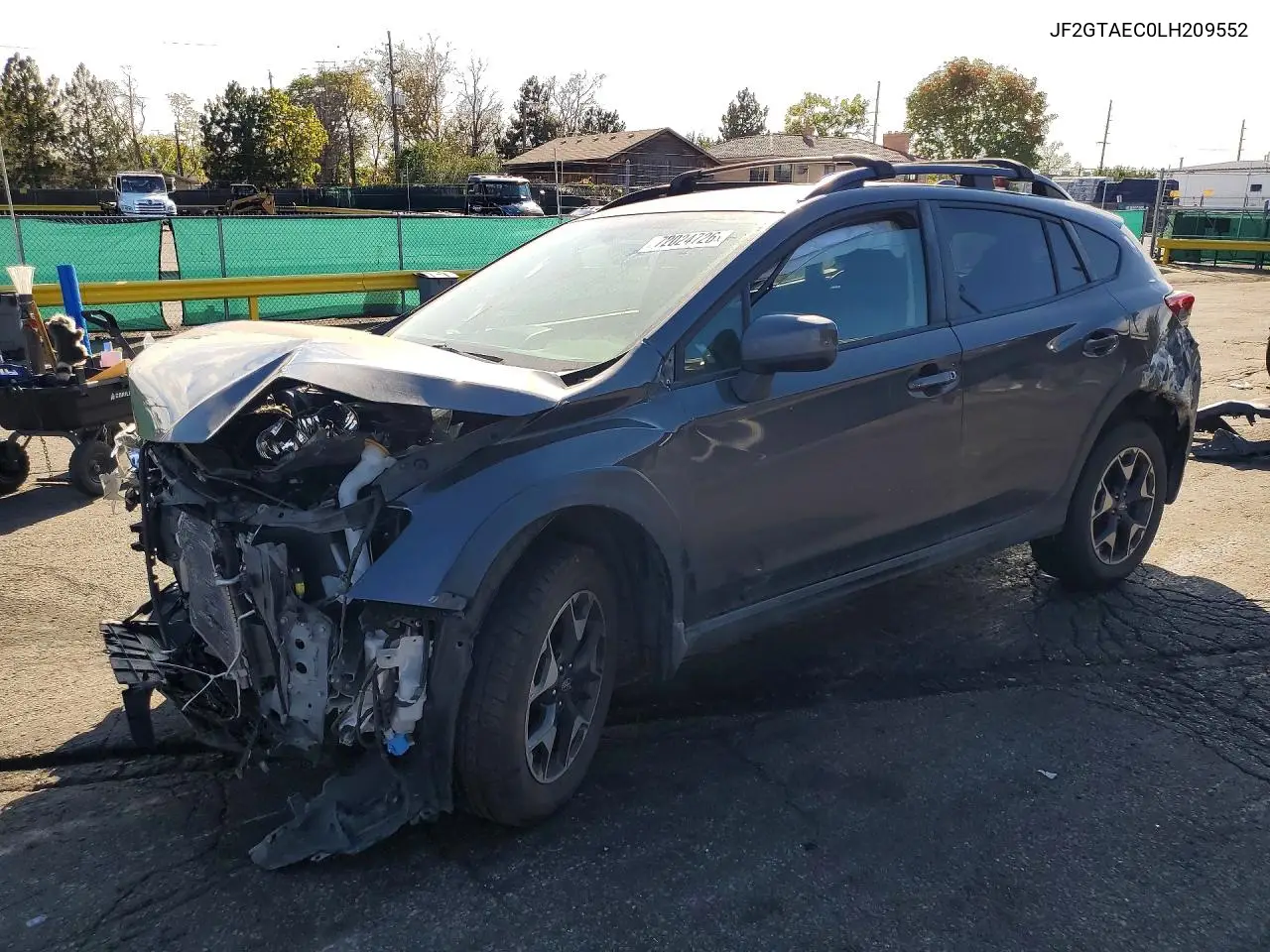 SUBARU XV 2020, VIN JF2GTAEC0LH209552