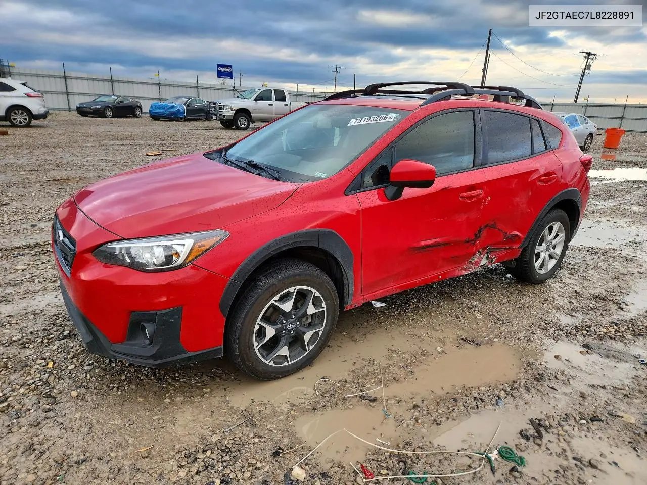 SUBARU XV 2020, VIN JF2GTAEC7L8228891