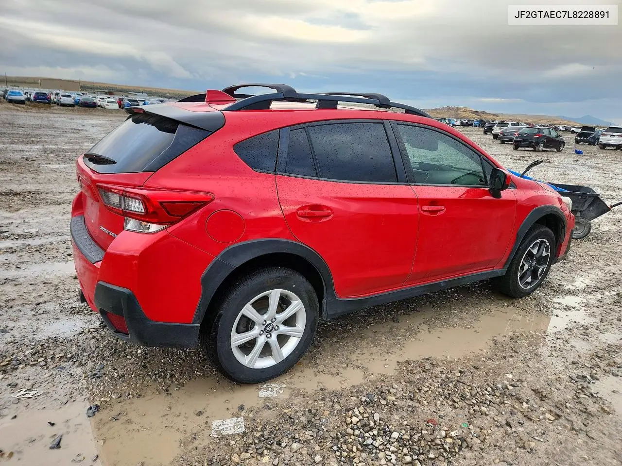 2020 SUBARU XV VIN JF2GTAEC7L8228891 — фото 3
