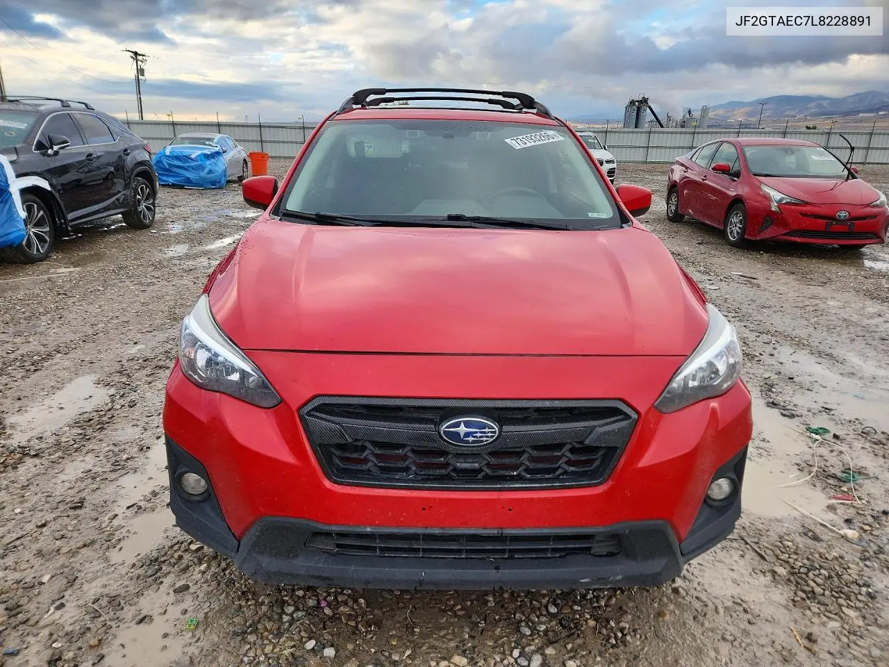 2020 SUBARU XV VIN JF2GTAEC7L8228891 — фото 5