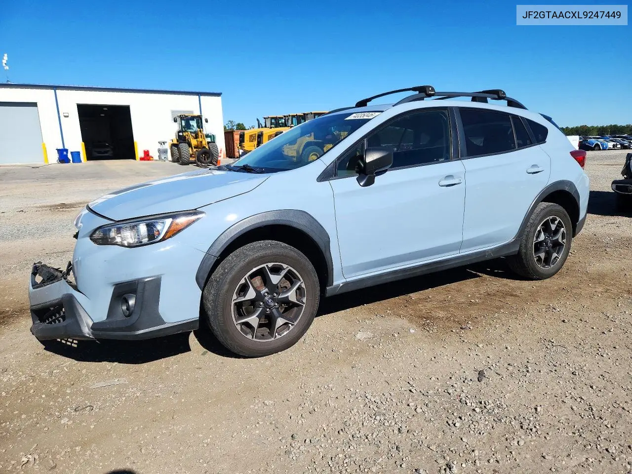 SUBARU XV 2020, VIN JF2GTAACXL9247449