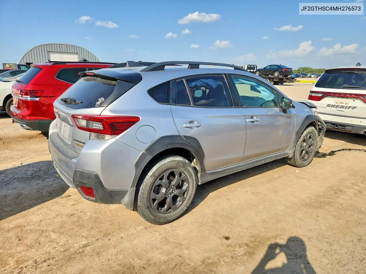2021 SUBARU XV VIN JF2GTHSC4MH276573 — фото 3