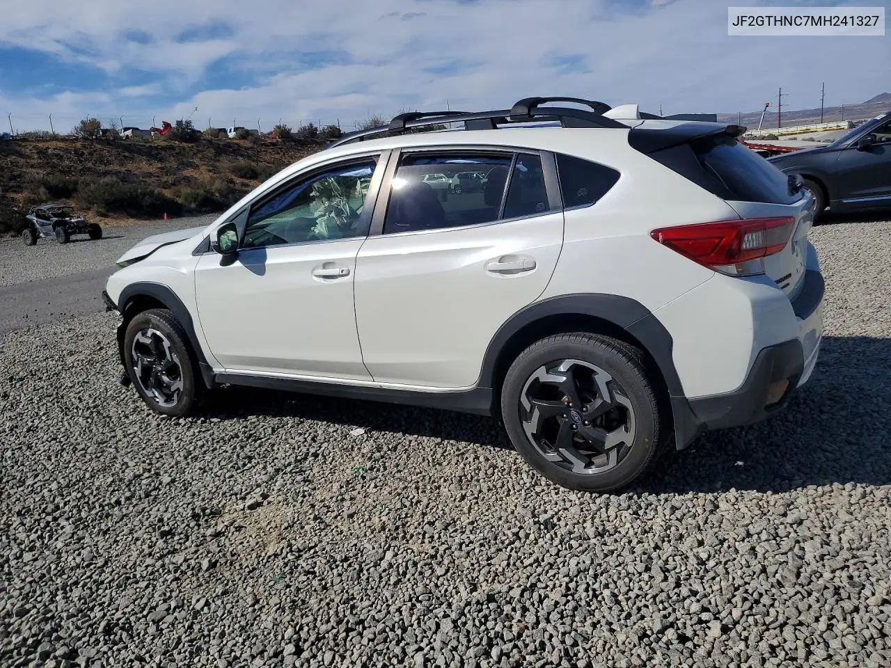 2021 SUBARU XV VIN JF2GTHNC7MH241327 — фото 2