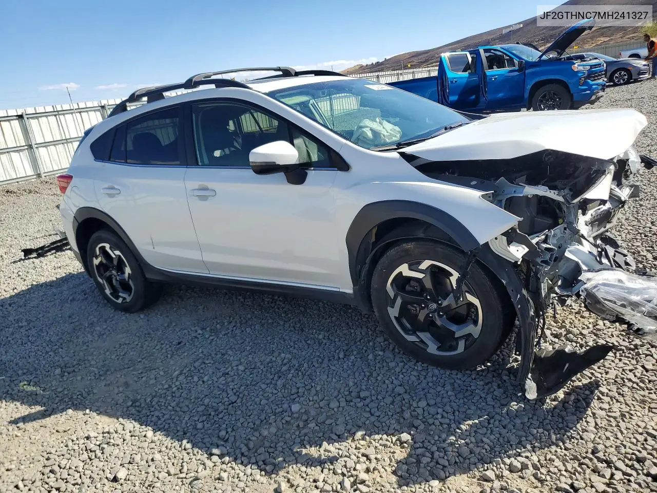 2021 SUBARU XV VIN JF2GTHNC7MH241327 — фото 4