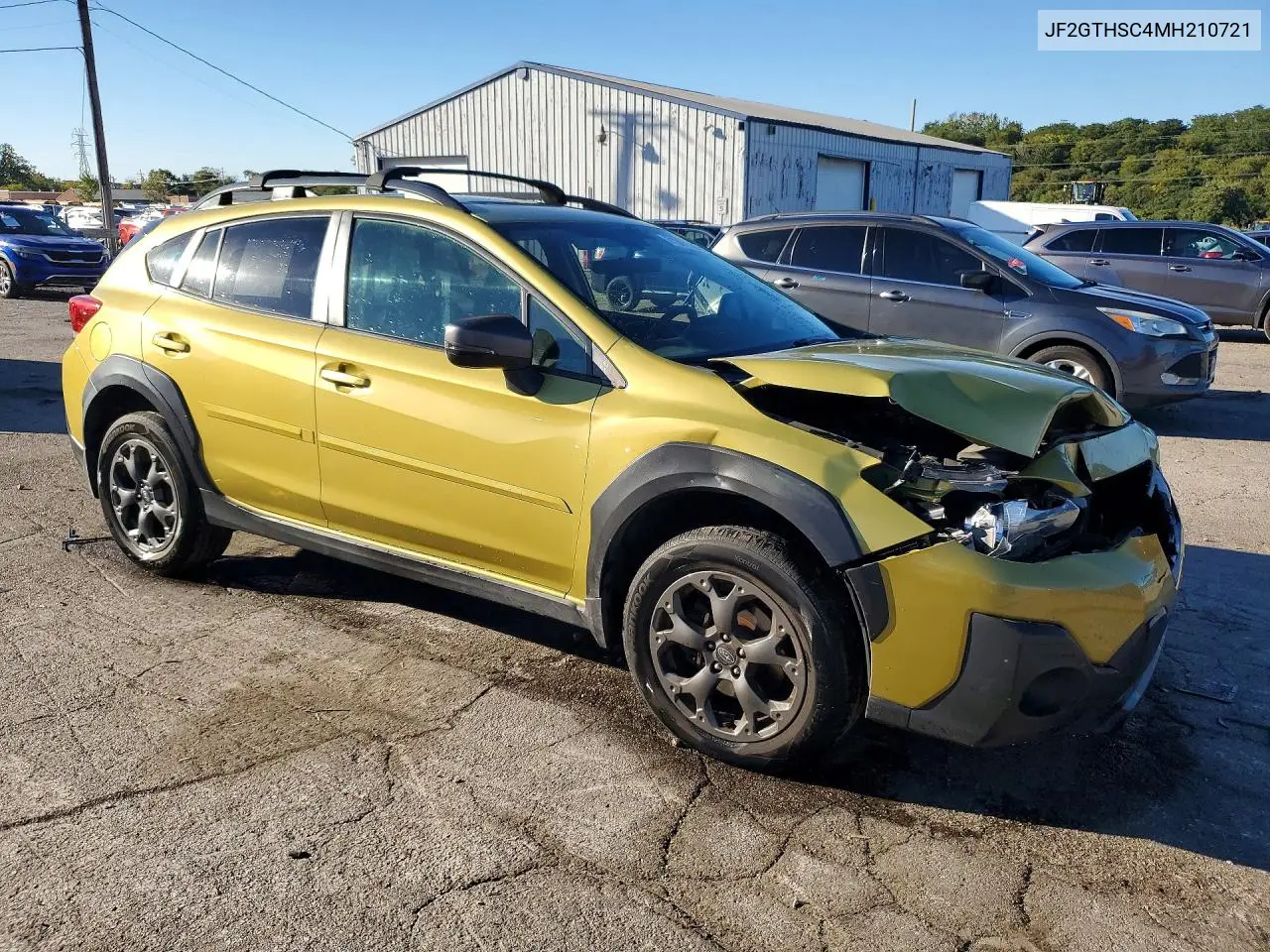 2021 SUBARU XV VIN JF2GTHSC4MH210721 — фото 4