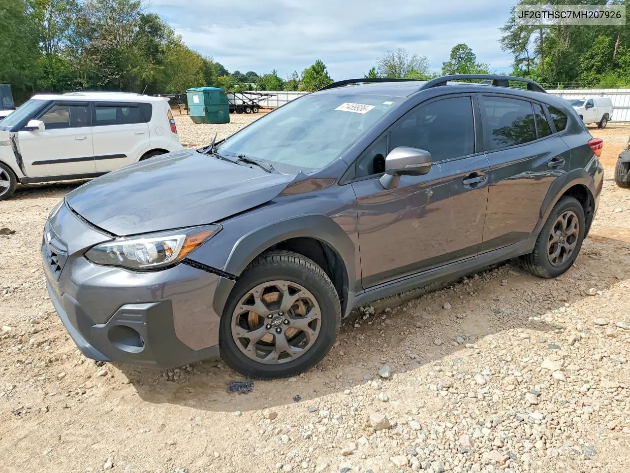 SUBARU XV 2021, VIN JF2GTHSC7MH207926