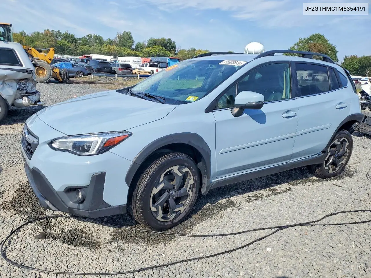 SUBARU XV 2021, VIN JF2GTHMC1M8354191
