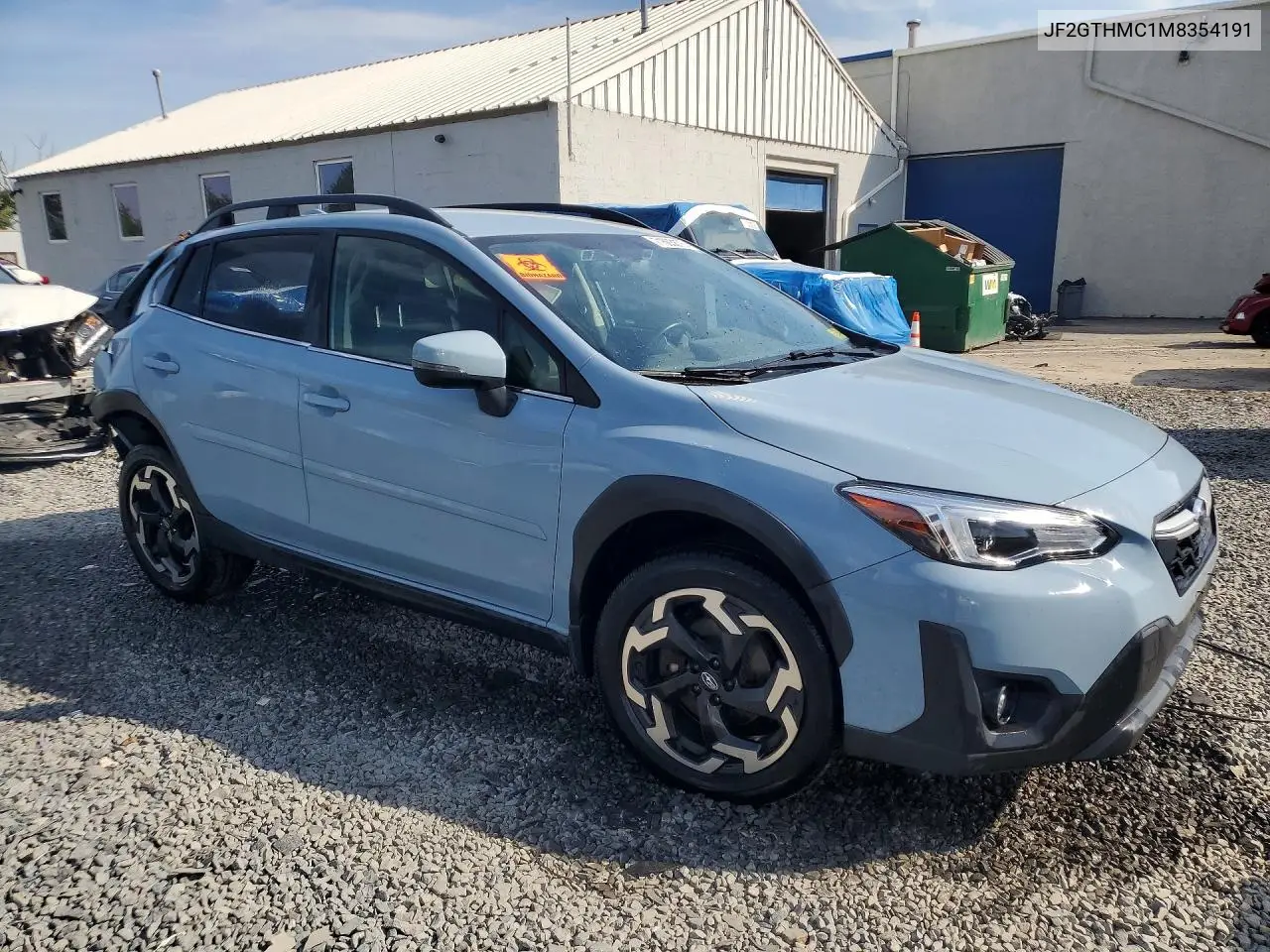 2021 SUBARU XV VIN JF2GTHMC1M8354191 — фото 4