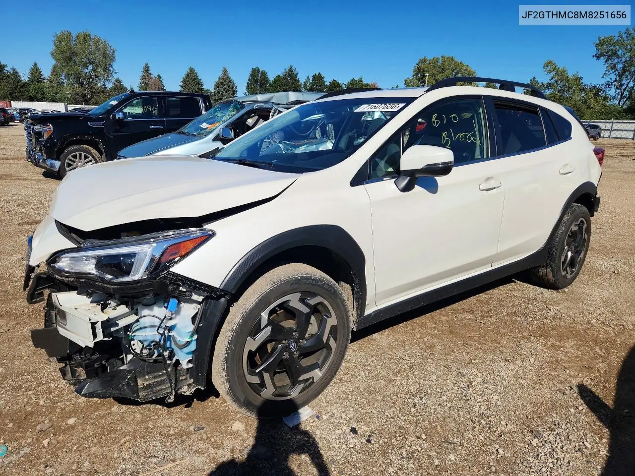 SUBARU XV 2021, VIN JF2GTHMC8M8251656