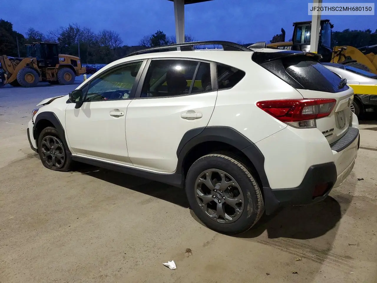2021 SUBARU XV VIN JF2GTHSC2MH680150 — фото 2