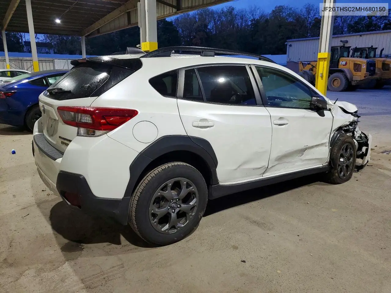 2021 SUBARU XV VIN JF2GTHSC2MH680150 — фото 3