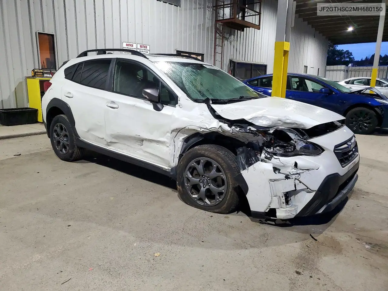 2021 SUBARU XV VIN JF2GTHSC2MH680150 — фото 4