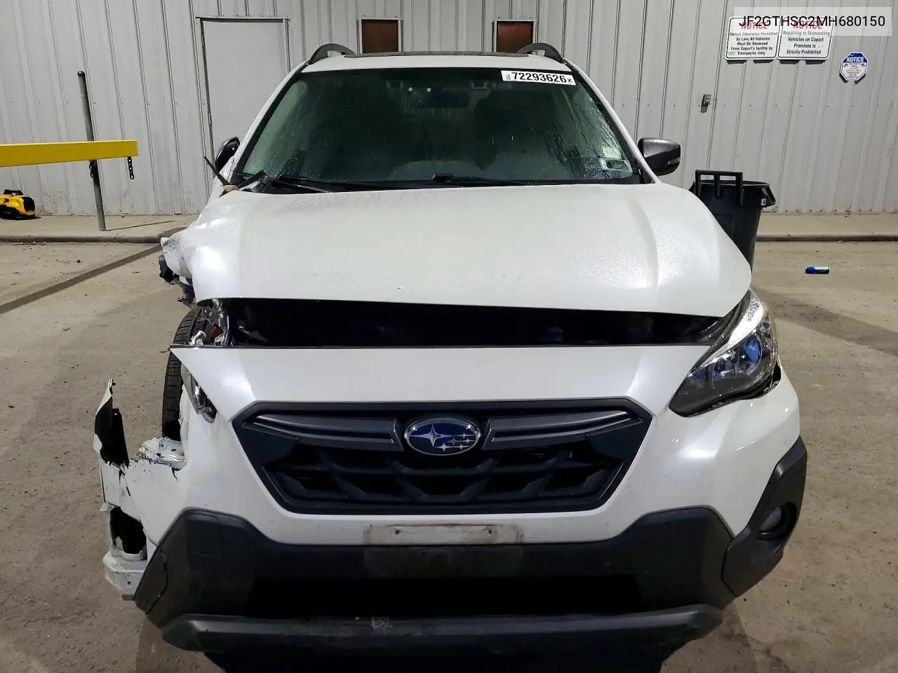 2021 SUBARU XV VIN JF2GTHSC2MH680150 — фото 5
