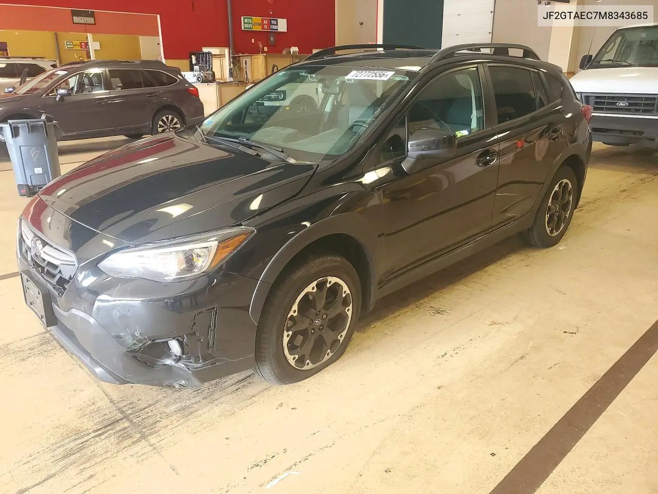 SUBARU XV 2021, VIN JF2GTAEC7M8343685