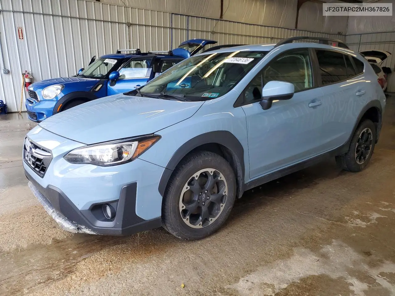 SUBARU XV 2021, VIN JF2GTAPC2MH367826