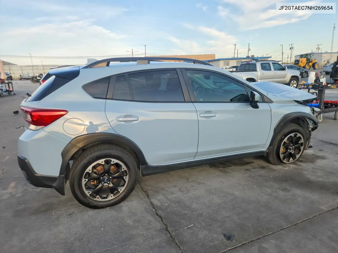 2022 SUBARU XV VIN JF2GTAEC7NH269654 — фото 3