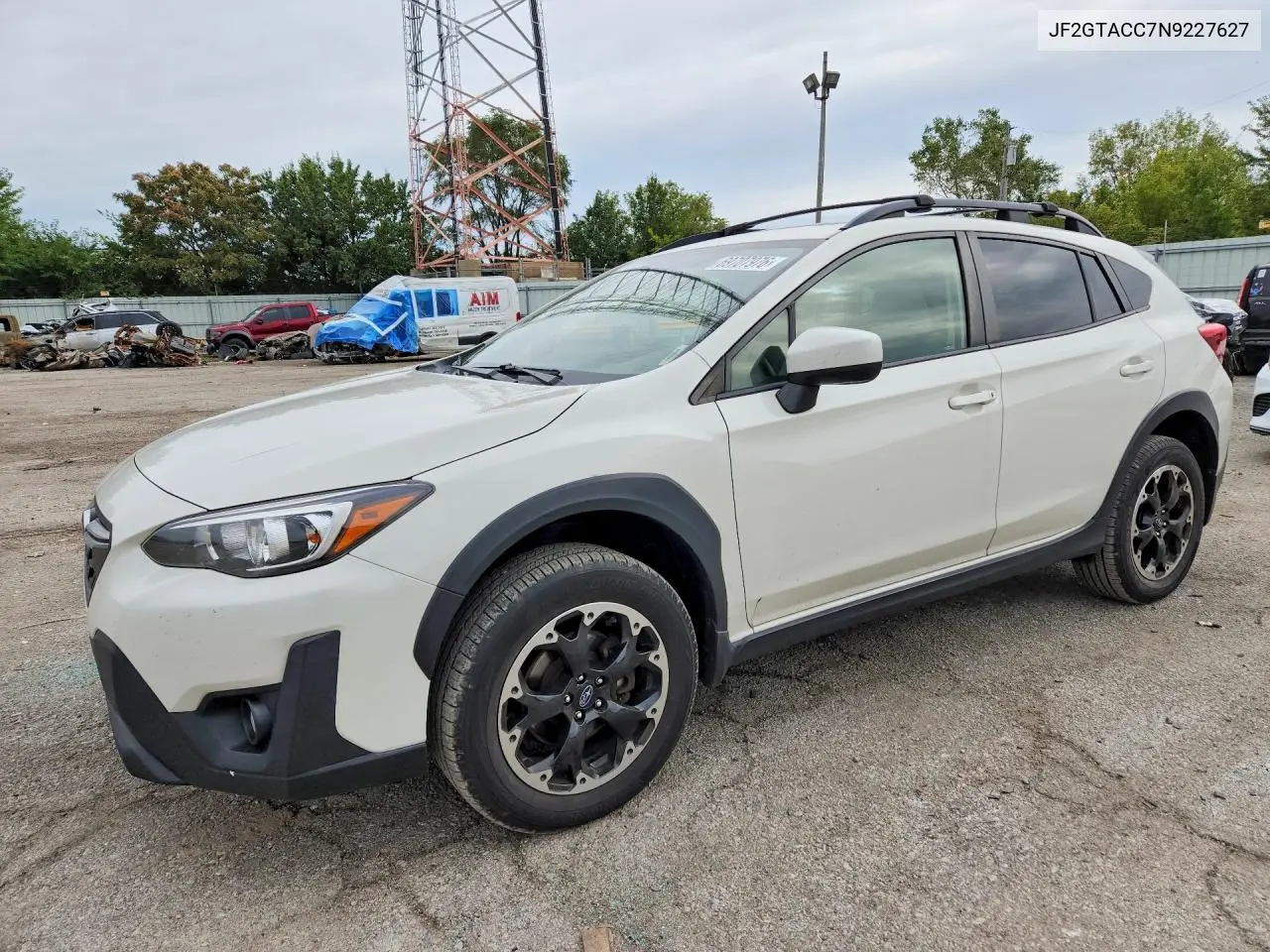 SUBARU XV 2022, VIN JF2GTACC7N9227627